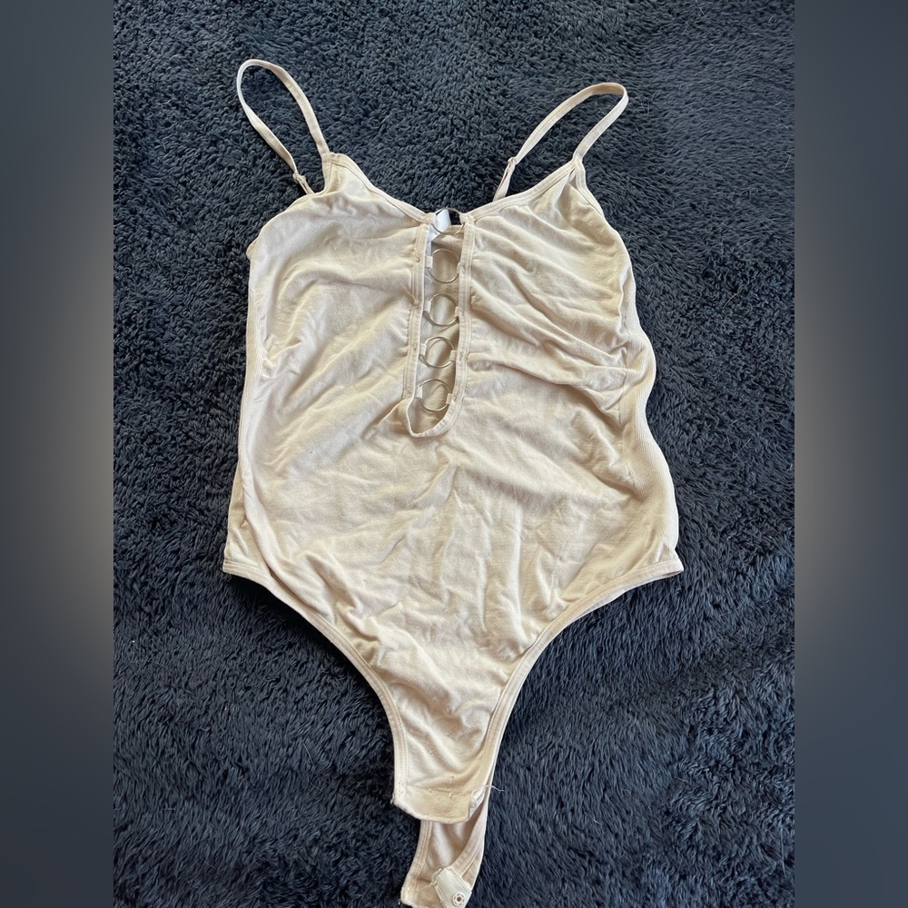 Elegant Cream Bodysuit